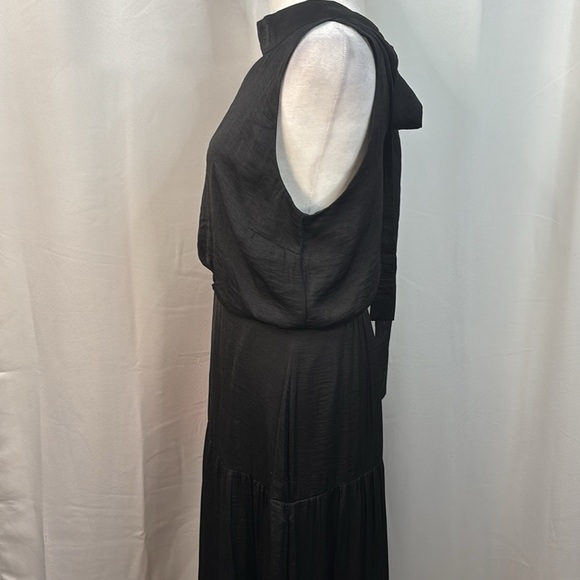 Sam Endelman Black Halter Tiered Maxi Dress- NWT- 8 - Picture 9 of 15